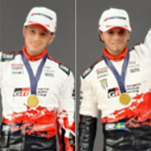 1/18 フィギュア 2026年 ラリーモンテカルロ 優勝 #99 Oliver Solberg/Edmondson Elliott
