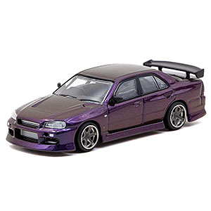 1/64 URAS Skyline ER34 Midnight Purple(ブリスターパック)
