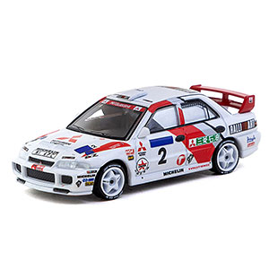 1/64 Mitsubishi Lancer Evolution III Hong Kong Beijing Rally 1996 Winner Ari Vatanen / Christian Gilbert(ブリスターパック)