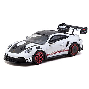 1/64 Porsche GT3RS (992.1) MR White Red Tarmac Special Edition