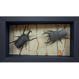 Miniature Art Kit Japamini Beetle and Stag Beetle