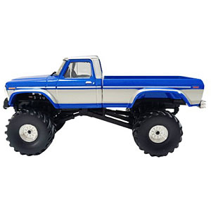 1/43 1979 Ford F-250 - Medium Blue Metallic with Silver Stripe