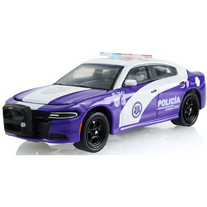 1/64 Hot Pursuit - 2019 Dodge Charger - SSC Specialized Gender Unit - Mexico City Police