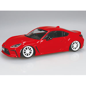 楽プラ スナップキット No.10CU-SR トヨタ GR86 2021 カスタムホイール(スパークレッド) プラモデル