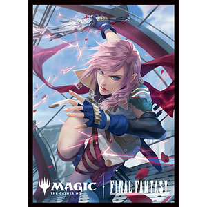 『マジック：ザ・ギャザリング--FINAL FANTASY』 プレイヤーズカードスリーブMFS-81≪シーンドライブ、ライトニング≫