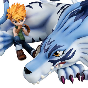 【限定販売】G.E.M.シリーズ デジモンアドベンチャー ガルルモン＆石田ヤマト 完成品フィギュア