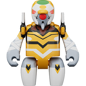 BRICKROID ヱヴァンゲリヲン新劇場版 エヴァンゲリオン零号機(改)『：破』ver. 可動フィギュア