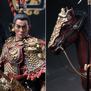 掌中三国志 SG009B 飛将呂布(りょふ)-奉先 1/12スケール可動フィギュア 豪華版