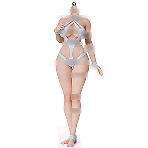1/6 アルーリングキティガール プラチナシリコン女性素体 ペールスキン ラージバスト