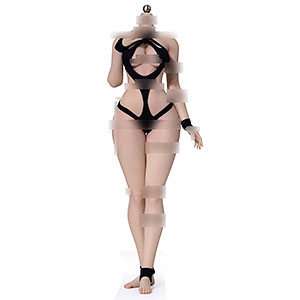 1/6 アルーリングキティガール プラチナシリコン女性素体 サンタン スモールバスト