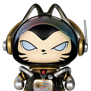 宇宙飛行士 ノンスケールフィギュア ブラックゴールド