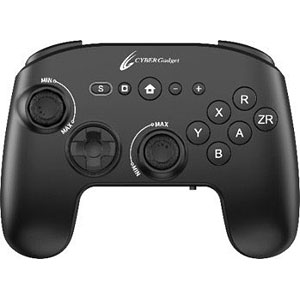 CYBER・ゲーミングコントローラー6B TMR 無線タイプ ブラック(Switch2/Switch用)