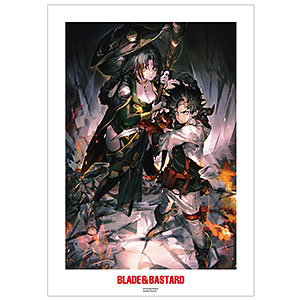 ブレイド＆バスタード 4巻表紙 A3マット加工ポスター[アルマビアンカ