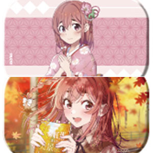 スクエア缶バッジ「TVアニメ『彼女、お借りします』」02/七海麻美