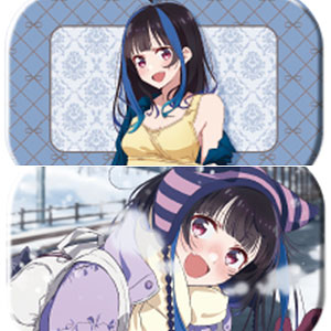 スクエア缶バッジ「TVアニメ『彼女、お借りします』」02/七海麻美