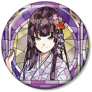 バンドやろうぜ！」 七瀬一真 Aure Glass 100mm缶バッジ[アルマ