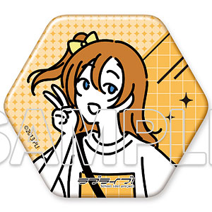 ラブライブ！』お散歩は季節をまとって。 六角形缶バッジ 西木野真姫