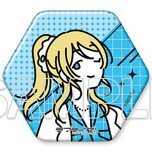 ラブライブ！』お散歩は季節をまとって。 六角形缶バッジ 西木野真姫