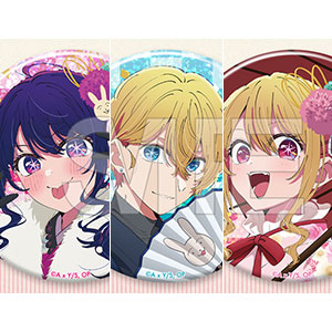 推しの子】ホログラムビッグ缶バッジセット 有馬かな・黒川あかね・MEM