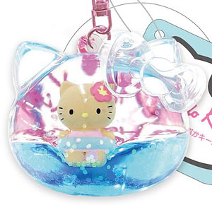 ハローキティ フェイスぷかぷかキーホルダー イルカ[ティー・シー