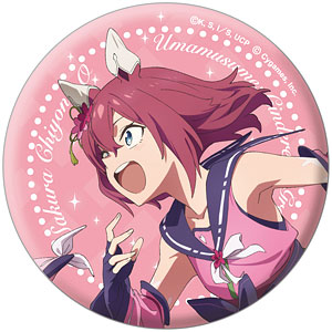 アニメ『ウマ娘 シンデレラグレイ』75mmオーロラ缶バッジ フジマサ