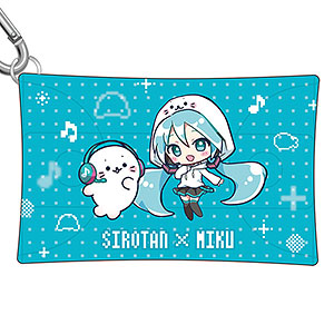 しろたん&times;初音ミク 第2弾 カラビナ付きクリアポーチ 初音ミク