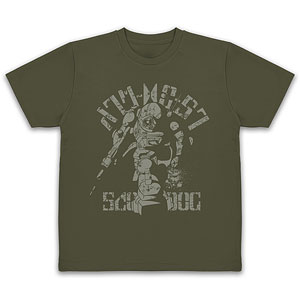 装甲騎兵ボトムズ スコープドッグ ヴィンテージ ドライTシャツ/OD-XL
