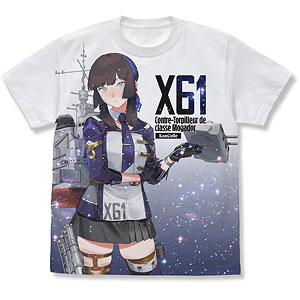 艦隊これくしょん -艦これ- Mogador フルグラフィックTシャツ/WHITE-M