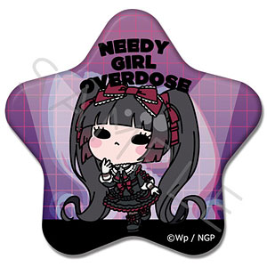 アニメ「NEEDY GIRL OVERDOSE」 星型缶バッジ B(あめちゃん)[シンク
