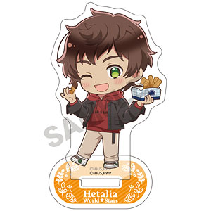 ヘタリア World☆Stars アクリルスタンド イタリア 食べ歩きグルメ