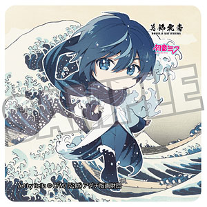 葛飾北斎×初音ミク Rella ステッカー 初音ミク 神奈川沖浪裏[Presence