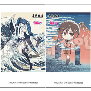葛飾北斎&times;初音ミク Rella チェキカード 12個入りBOX