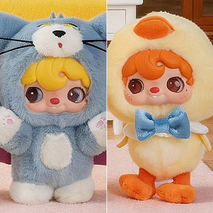 BLINDBOX POUKAPOUKA&times;トムとジェリー トゥルー・フレンズ ぬいぐるみストラップ 6個入りBOX
