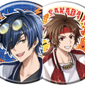 缶バッジ「学園BASARA」31/スカジャンver. 描き起こしイラスト 8個入りBOX