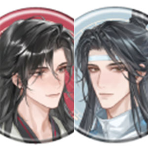 缶バッジ「大河幻想ラジオドラマ「魔道祖師」」05/描き下ろしイラスト 9個入りBOX