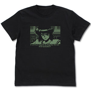 攻殻機動隊 THE GHOST IN THE SHELL TGITS 「そうしろとささやくのよ、私のゴーストが」 Tシャツ/BLACK-L