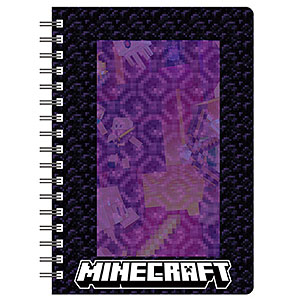MINECRAFT マインクラフト ギミック付きリングノート (4)Into the Nether！