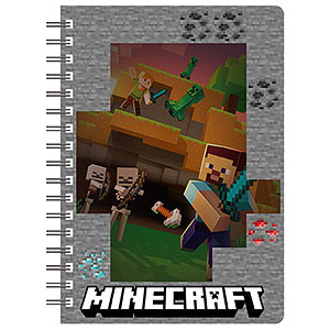 MINECRAFT マインクラフト ギミック付きリングノート (5)They&rsquo;er Coming