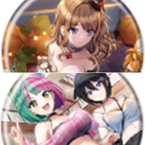 缶バッジ「ドルフィンウェーブ」06/セット(2) 公式イラスト 13個入りBOX