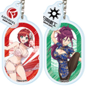 パーツ付きアクリルキーホルダー「ドルフィンウェーブ」01/セット(1) 公式イラスト 14個入りBOX