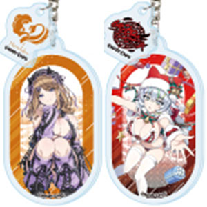 パーツ付きアクリルキーホルダー「ドルフィンウェーブ」02/セット(2) 公式イラスト 16個入りBOX