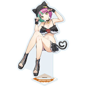 アクリルスタンド「ドルフィンウェーブ」124/ヘリー・ルイス(公式イラスト)