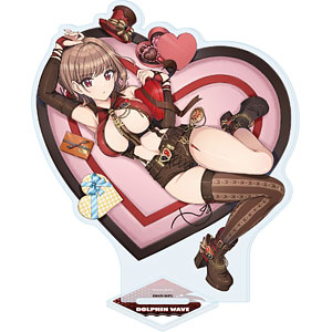 アクリルスタンド「ドルフィンウェーブ」135/紙枝つぐみ(公式イラスト)