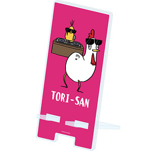 スマキャラスタンド「トリさん」01/トリさん＆ヒヨコ(公式イラスト)