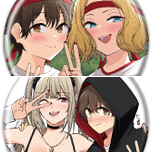缶バッジ「今泉ん家はどうやらギャルの溜まり場になってるらしい～DEEP～」01/公式イラスト 8個入りBOX