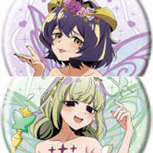 缶バッジ「魔法少女にあこがれて」24/描き下ろしイラスト 8個入りBOX