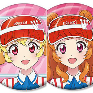アイカツ！ 10th STORY ～未来へのSTARWAY～ 描き下ろし レトロストライプver. トレーディング缶バッジ 10個入りBOX