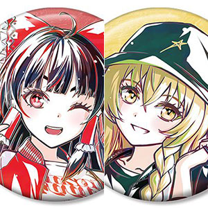 東方Project 松本能人イラスト 現代風ファッションver. トレーディング Ani-Art 缶バッジ 8個入りBOX