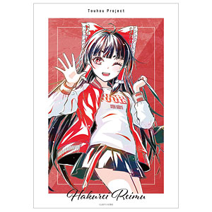 東方Project 松本能人イラスト 博麗霊夢 現代風ファッションver. Ani-Art A3マット加工ポスター