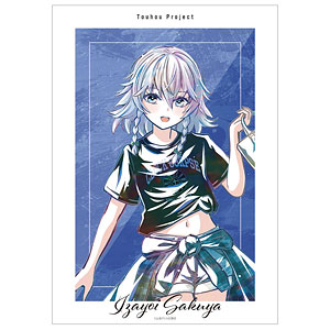 東方Project 松本能人イラスト 十六夜咲夜 現代風ファッションver. Ani-Art A3マット加工ポスター